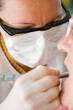 Female dentist
