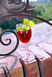 Bloody Red wine green bunch