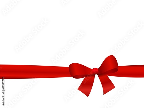 Vector: Geschenkband Horizontal Geschenkband Horizontal