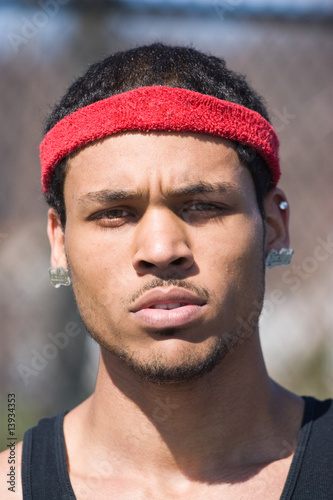 Photo: Basketball Player Portrait Basketball Player Portrait