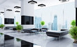 Modern interior of a hall