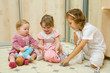 Photo: Little girls playing together Little girls playing together