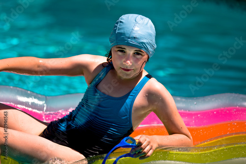 Détente à la piscine Détente à la piscine