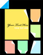 Colorful Folded Paper Backgrounds