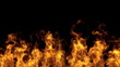 Detailed fire background (Hd ,slow motion, seamless loop)