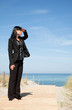 confidence businesswoman looking for successful carreer start