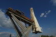 Monument of space rocket Vostok-1 (Moscow, Russia)