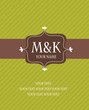 Template design for greeting card