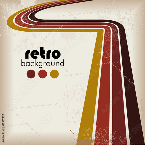 Vector: Retro Background Retro Background