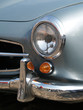 Oldtimer mit Blinker Scheinwerferund Stossstange