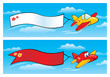 Airplanes with Banners