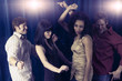 friends dancing