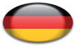 Button Deutschland Fahne oval