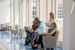 College Students Working