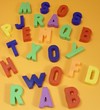 bunte Buchstaben