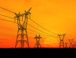 Electricity pylons