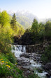 cascata in Alpi