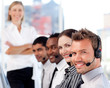 Business team at work
