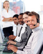Business team at work