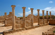 colonnes antiques de paphos, site archéologique de chypre