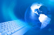 Conceptul de globalizare cu tastatură