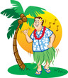 Tourist Hula Dance