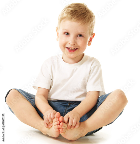 Laughing little boy Laughing little boy