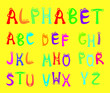 Funny alphabet for kids