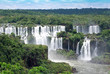 Iguazu waterfalls in South America