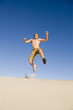Jumping under the sun