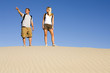 Couple Lost in the Desert