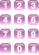 Illustration: Numbers buttons Numbers buttons