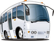 Vector cartoon bus