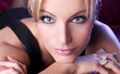 a beautiful girl face with blue eyes a beautiful girl face with blue eyes