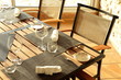 Kleine Fluchten, Gastronomie,Tisch mit Gedeck, Gourmet