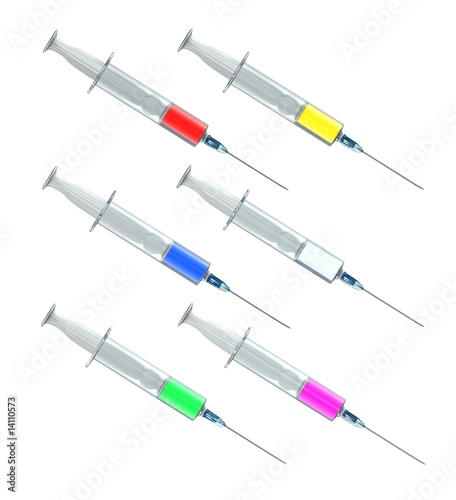 Syringes prefilled