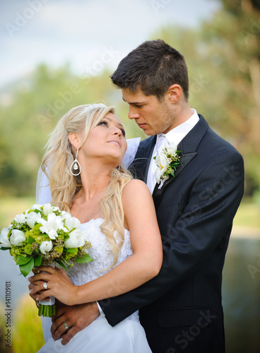 Photo: Bride and groom Bride and groom