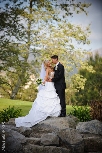 Photo: Bride and groom Bride and groom