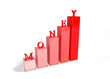 business graph (money text)