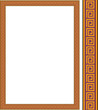 Vector antique frame