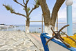 Traditional fishing village at Rhodes in Greece