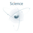 Atom - symbol of science. Atom - symbol of science.