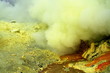 Crater of volcano Ijen. Java.