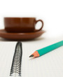 Pencil & notebook