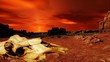 Arizona sunset timelapse over canyon