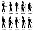 Divinités Egyptiennes - Egyptian Gods Divinités Egyptiennes - Egyptian Gods