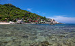 clear water bay with reef