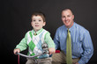Father and son