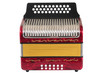 Accordion. Clipping path.