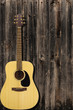 Guitar and wall